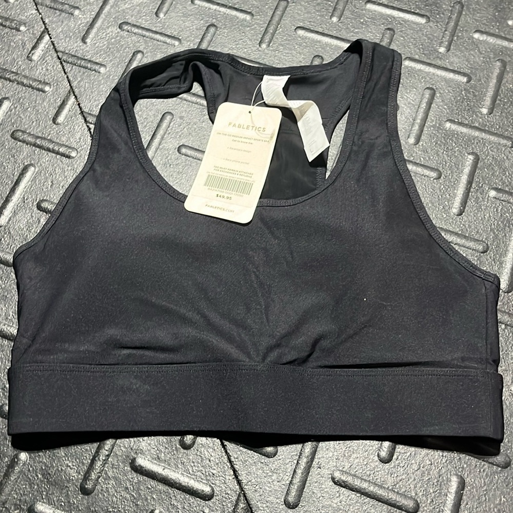 Fabletics Sports Bra Racerback Medium Impact